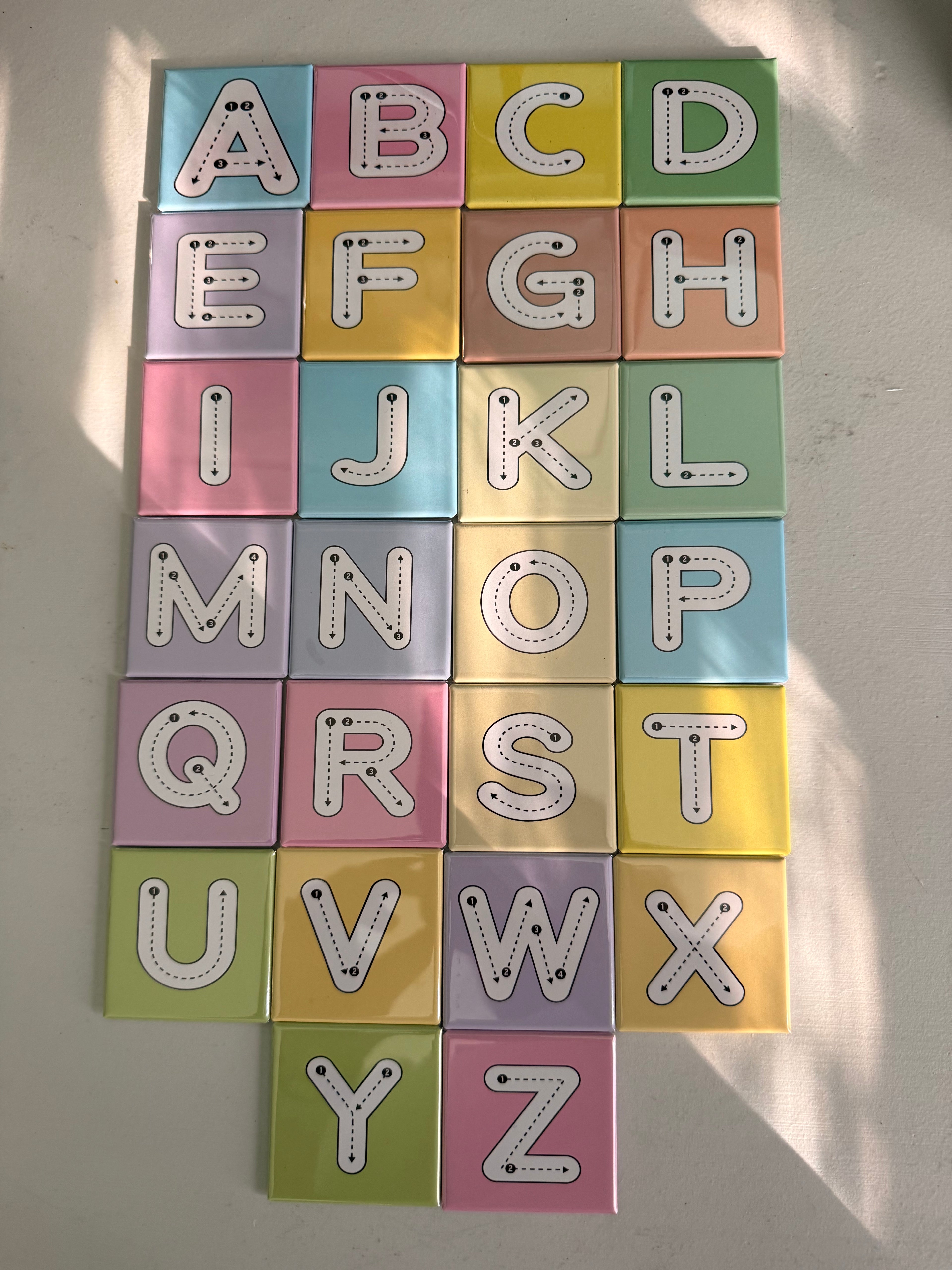 Uppercase Traceable Alphabet